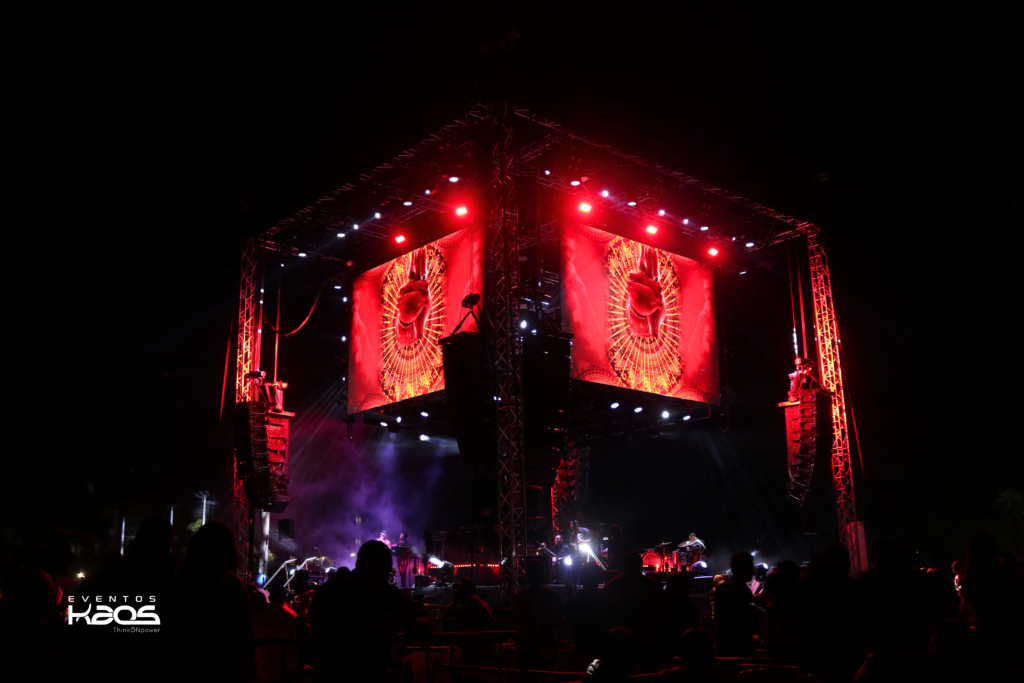 Montaje Técnico de un concierto de 360°