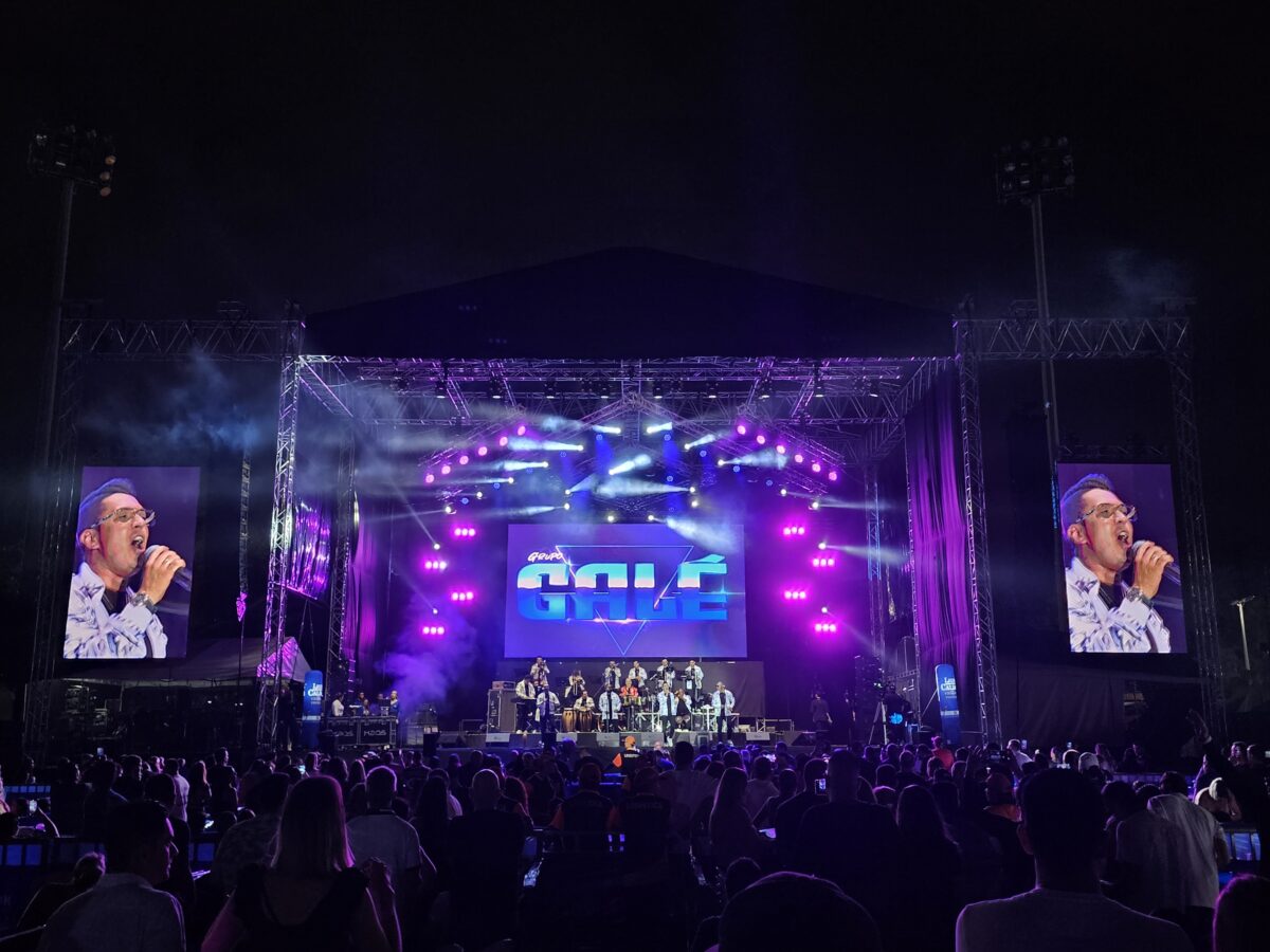 técnica para conciertos salseros